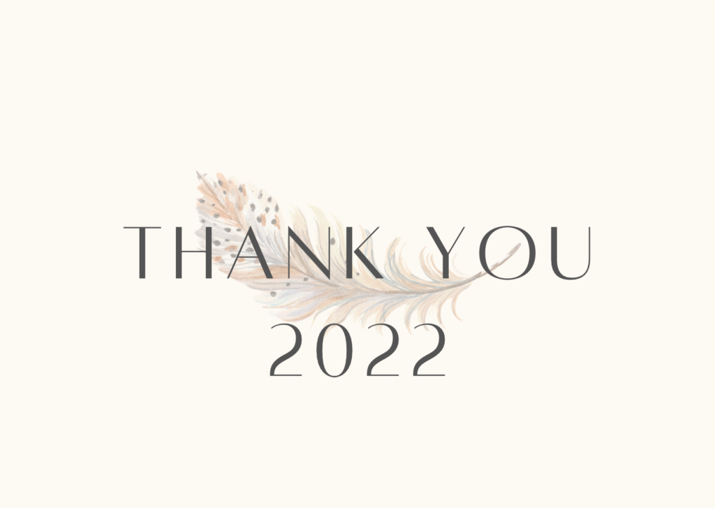 2022年もありがとうございました♪